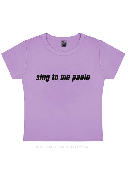 Sing To Me Y2K Baby Tee Cherrykitten