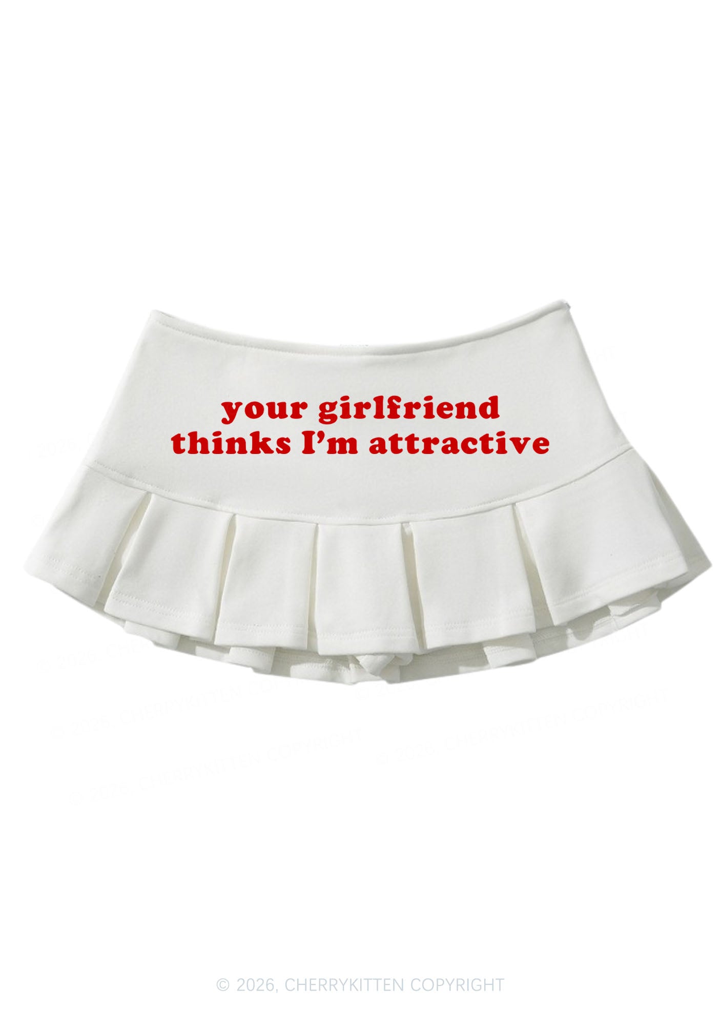 Im Attractive Pride Y2K Mini Pleated Skirts Cherrykitten