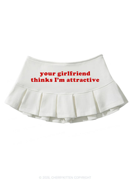 Im Attractive Pride Y2K Mini Pleated Skirts Cherrykitten