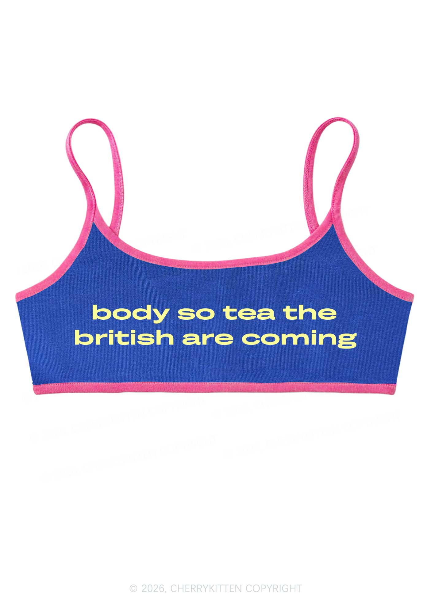Body So Tea Y2K Super Crop Cami Cherrykitten