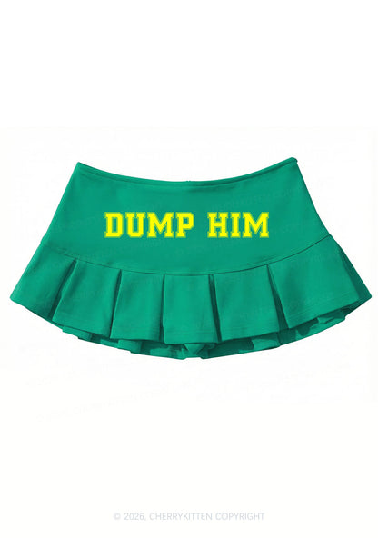 Dump Him Y2K Mini Pleated Skirts Cherrykitten