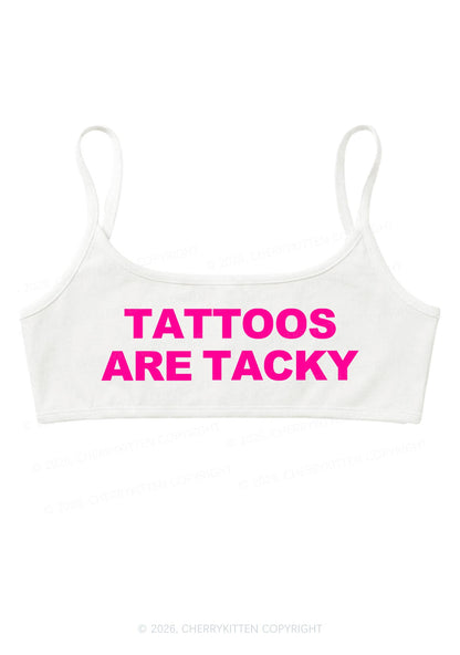 Tattoos Are Tacky Y2K Super Crop Cami Cherrykitten