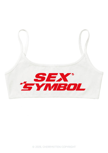 Sx Symbol Y2K Super Crop Cami Cherrykitten