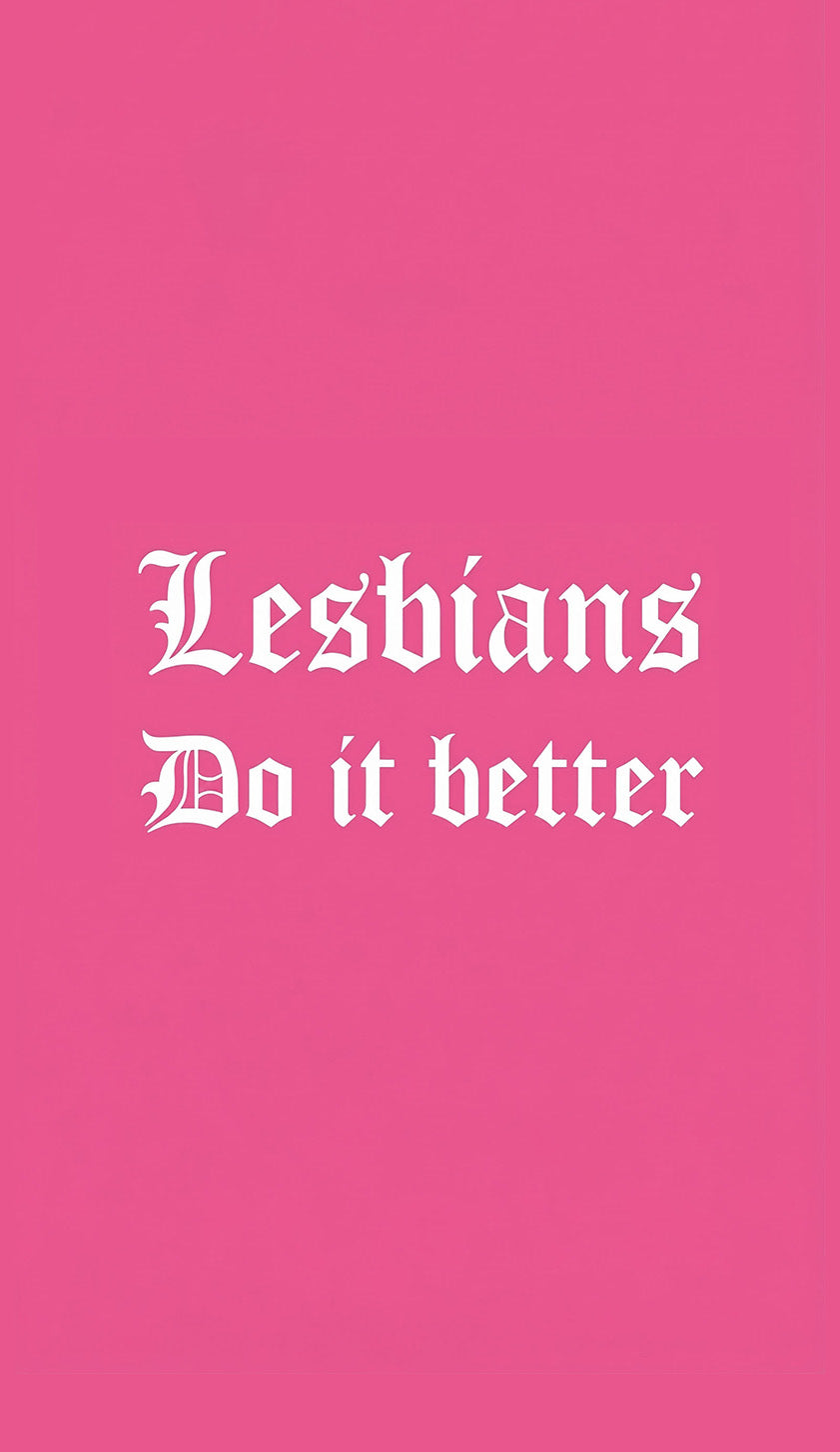 Pink Lesbians Do It Better Pride Y2K Phone Case Cherrykitten