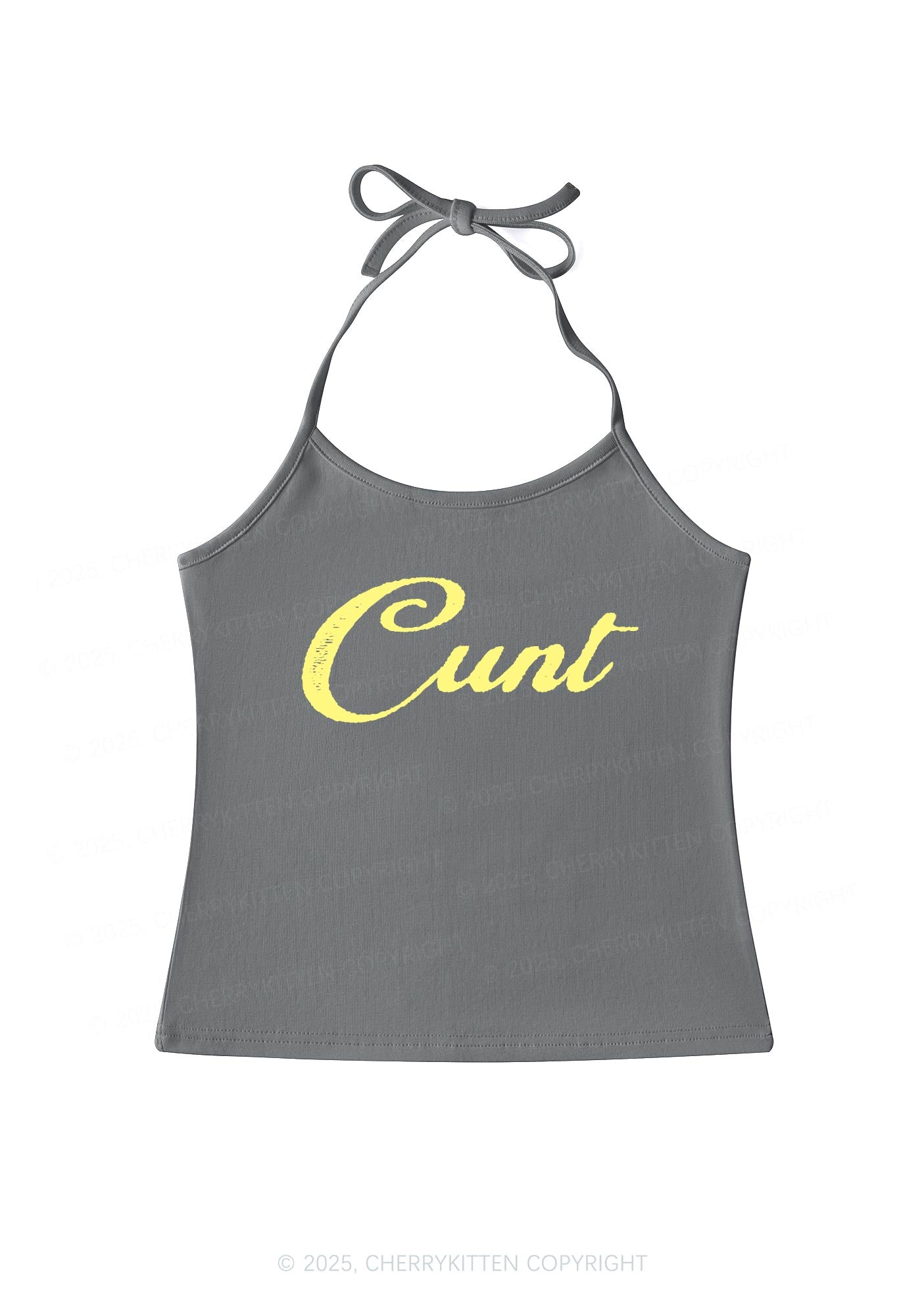 Special Cxxt Y2K Halter Neck Cami Cherrykitten