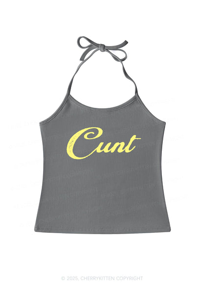 Special Cxxt Y2K Halter Neck Cami Cherrykitten
