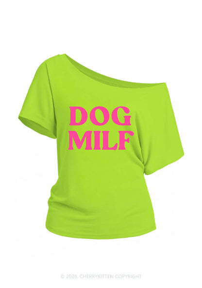Dog Mxxf Y2K Off Shoulder Tee Cherrykitten
