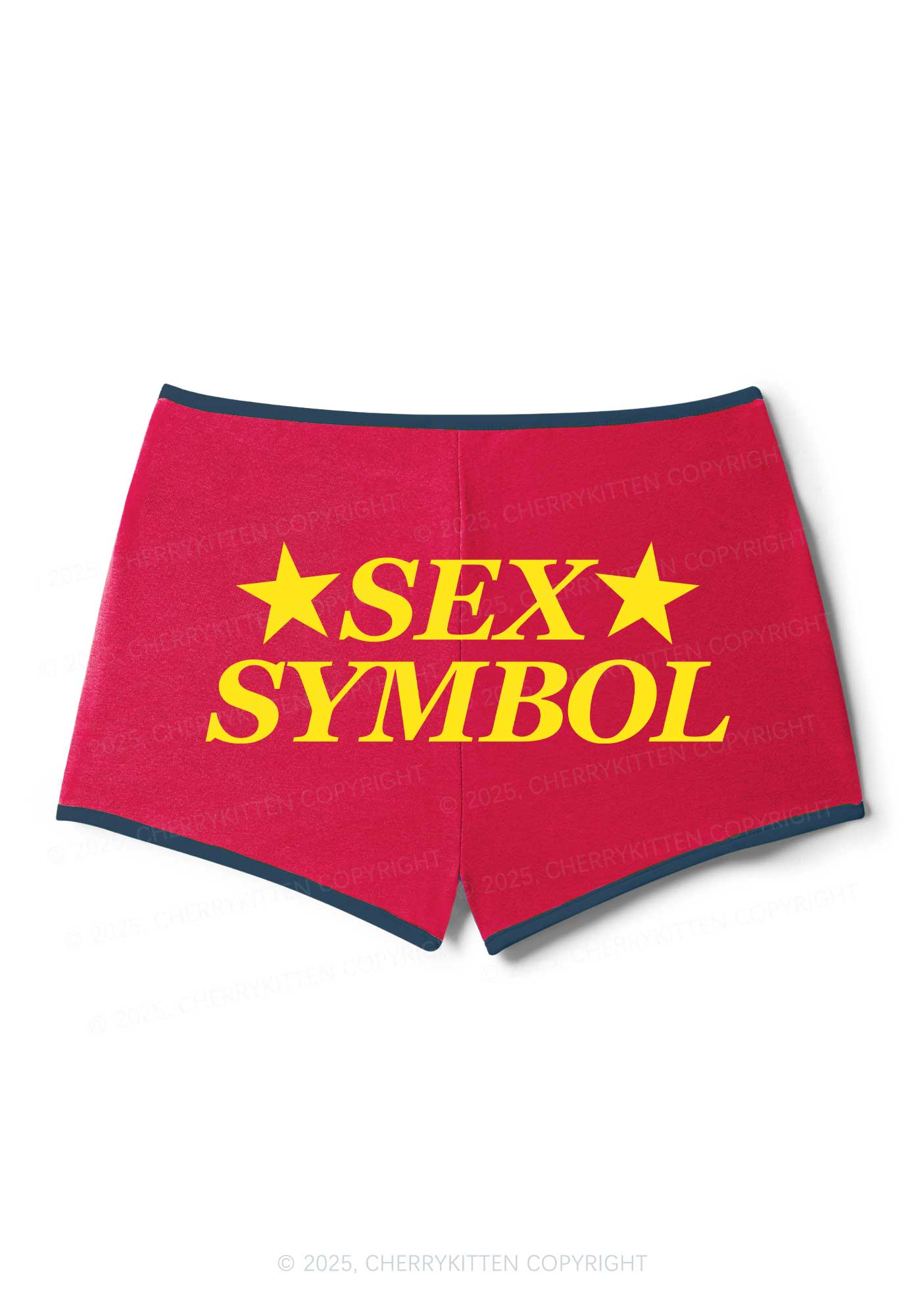 Sx Symbol Y2K Booty Shorts Cherrykitten