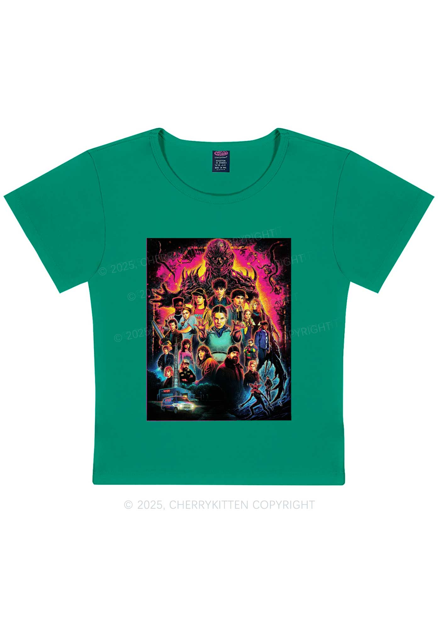 Young Adventure Y2K Baby Tee Cherrykitten