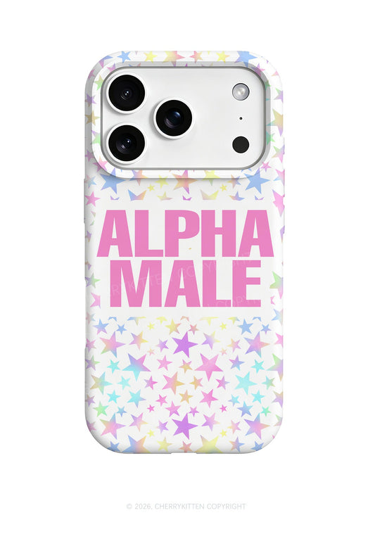 Pastel Star Alpha Male Pride Y2K Phone Case Cherrykitten