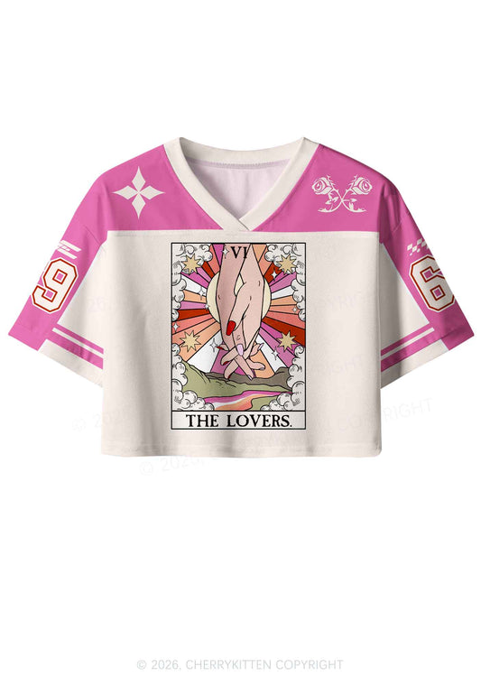 The Lovers Pride Y2K Crop Sport Jersey Shirts Cherrykitten