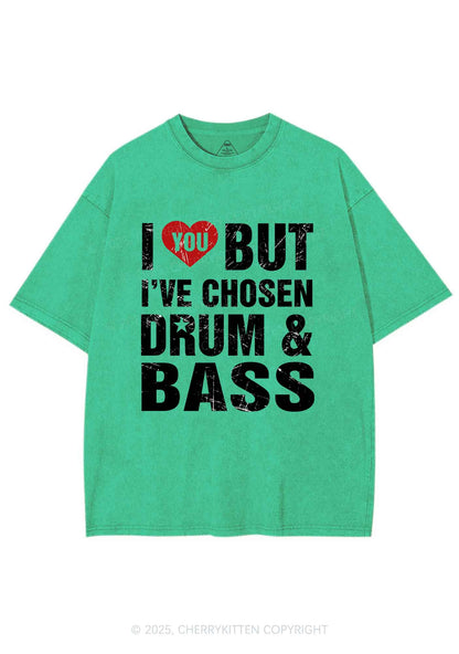 Chosen Drum And Bass Y2K Shirts Washed Tee Cherrykitten