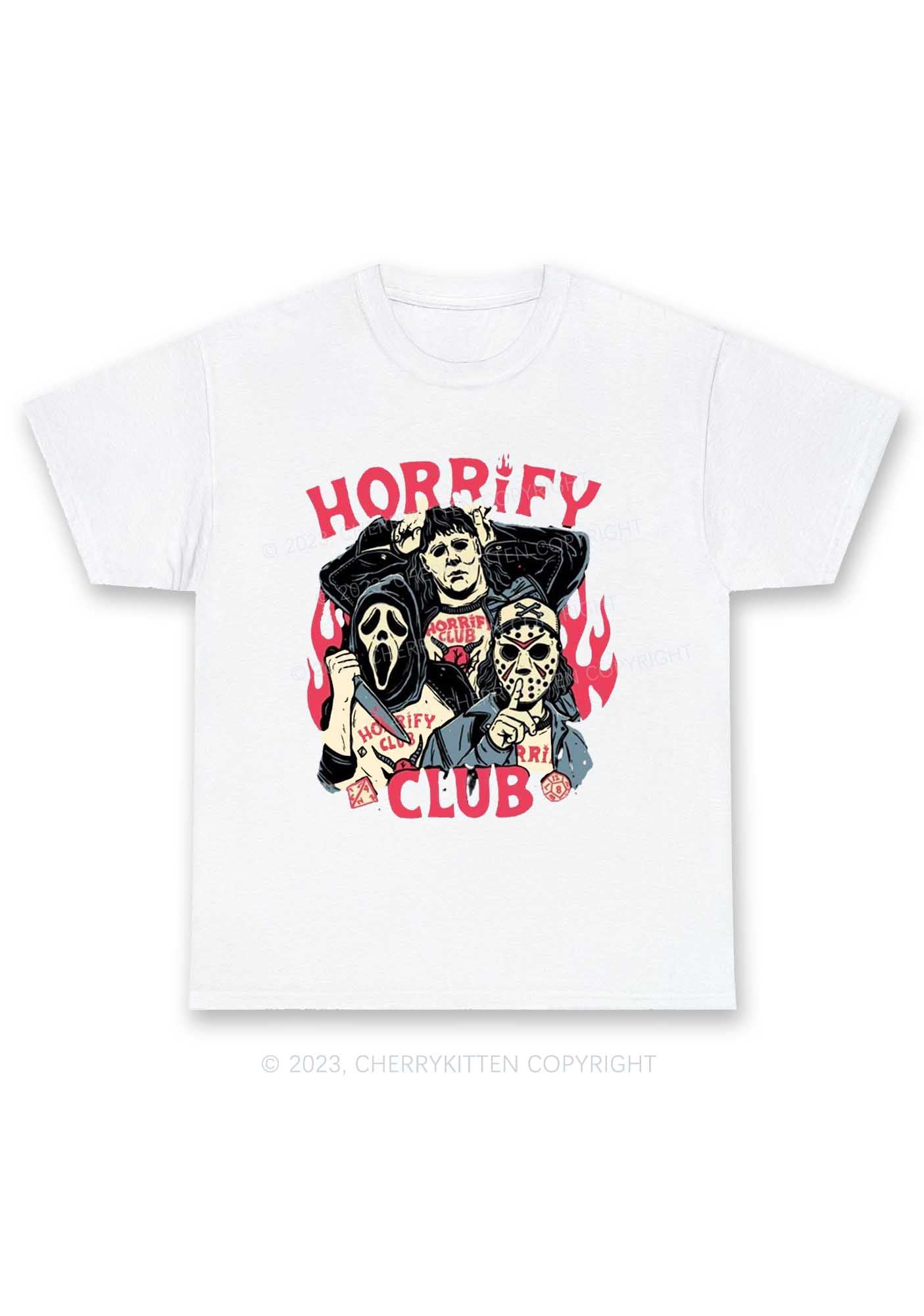 Horrify Club Halloween Chunky Shirt Cherrykitten
