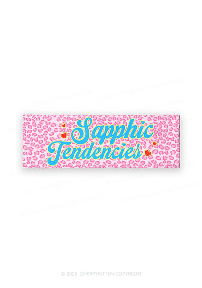 Sapphic Tendencies Pride Y2K Print Headband Cherrykitten