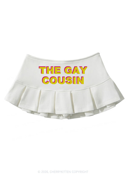 The Gay Cousin Pride Y2K Mini Pleated Skirts Cherrykitten