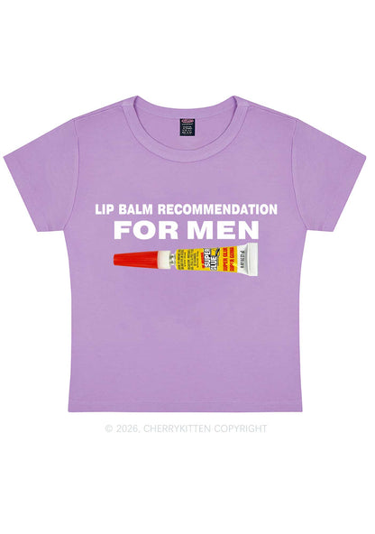 Lip Balm Recommendation For Men Y2K Baby Tee Cherrykitten