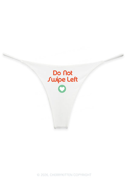 Do Not Swipe Left Y2K Bikini String Thong Cherrykitten