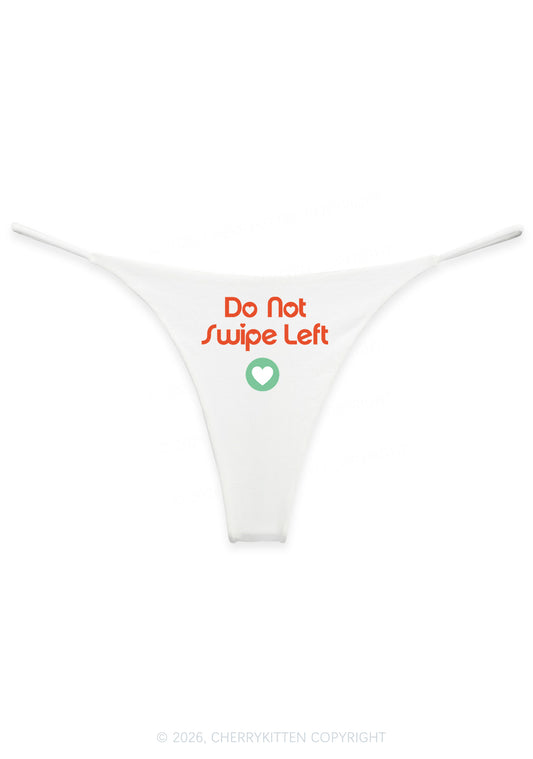 Do Not Swipe Left Y2K Bikini String Thong Cherrykitten
