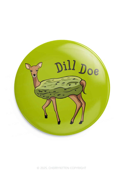 Dill Doe 1Pc Y2K Pin Badge Cherrykitten
