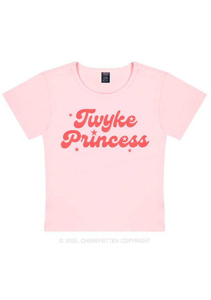 Twyke Princess Pride Y2K Baby Tee Cherrykitten