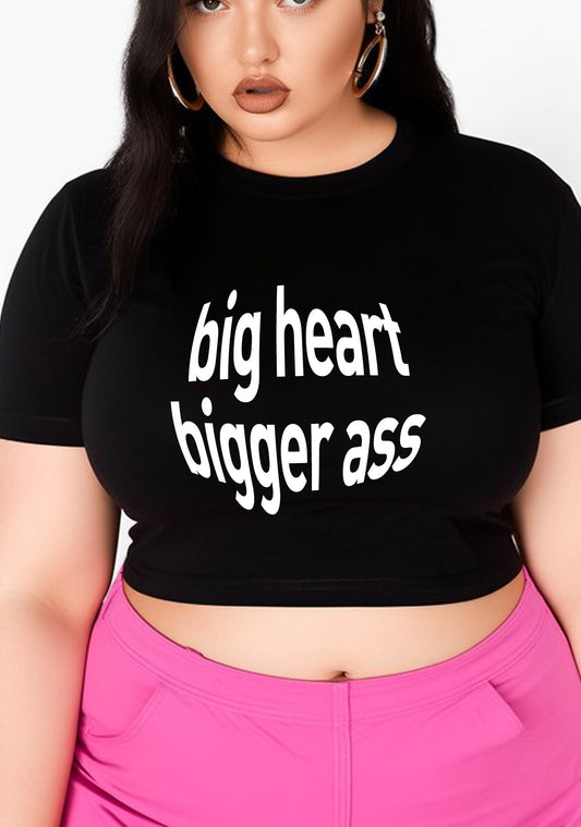 Curvy Big Heart Bigger Baby Tee