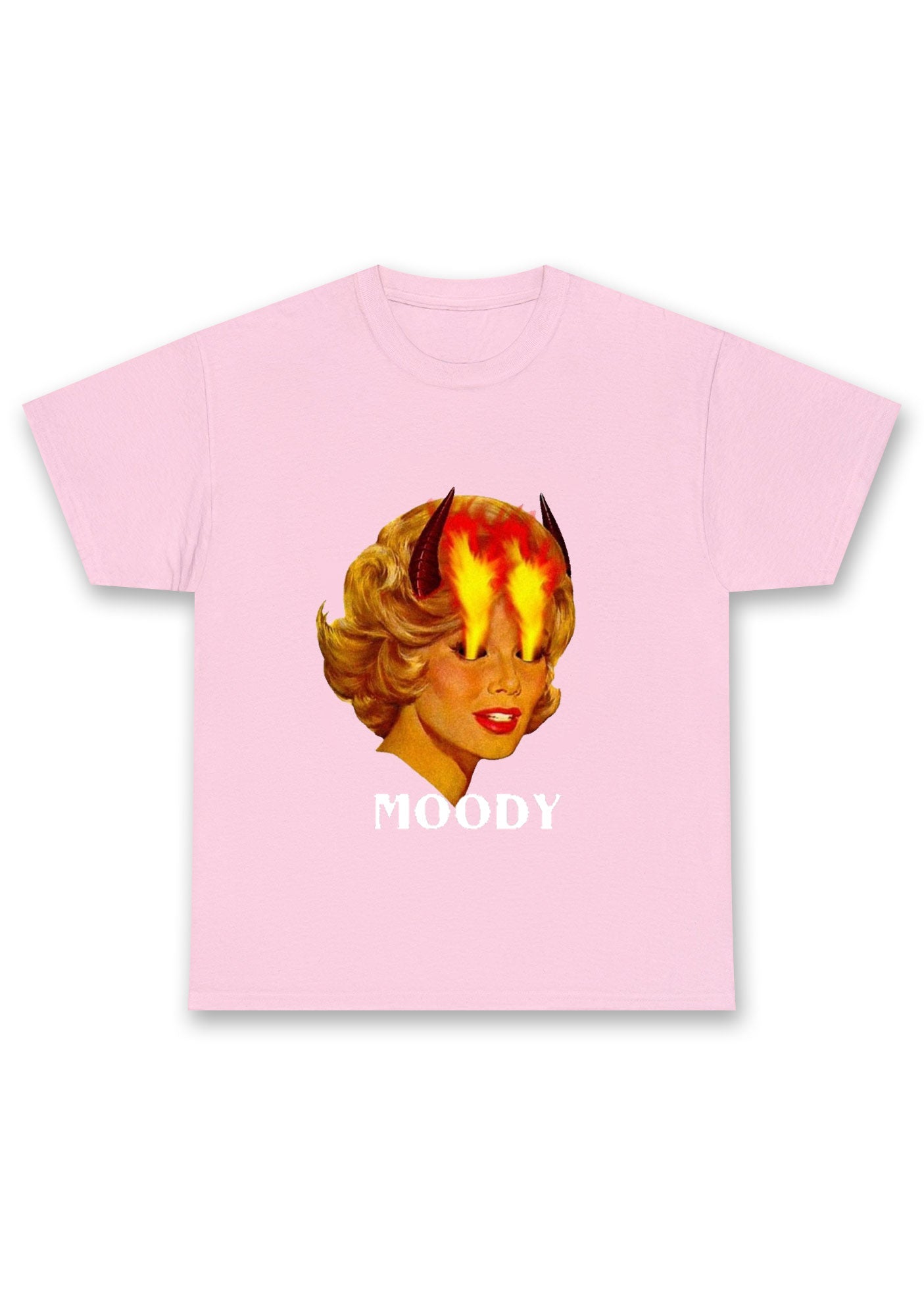 Moody Angry Woman Chunky Shirt