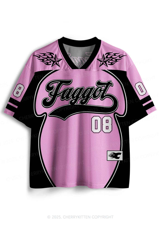Custom Black Faggot Pride Y2K Sport Jersey Shirts Cherrykitten