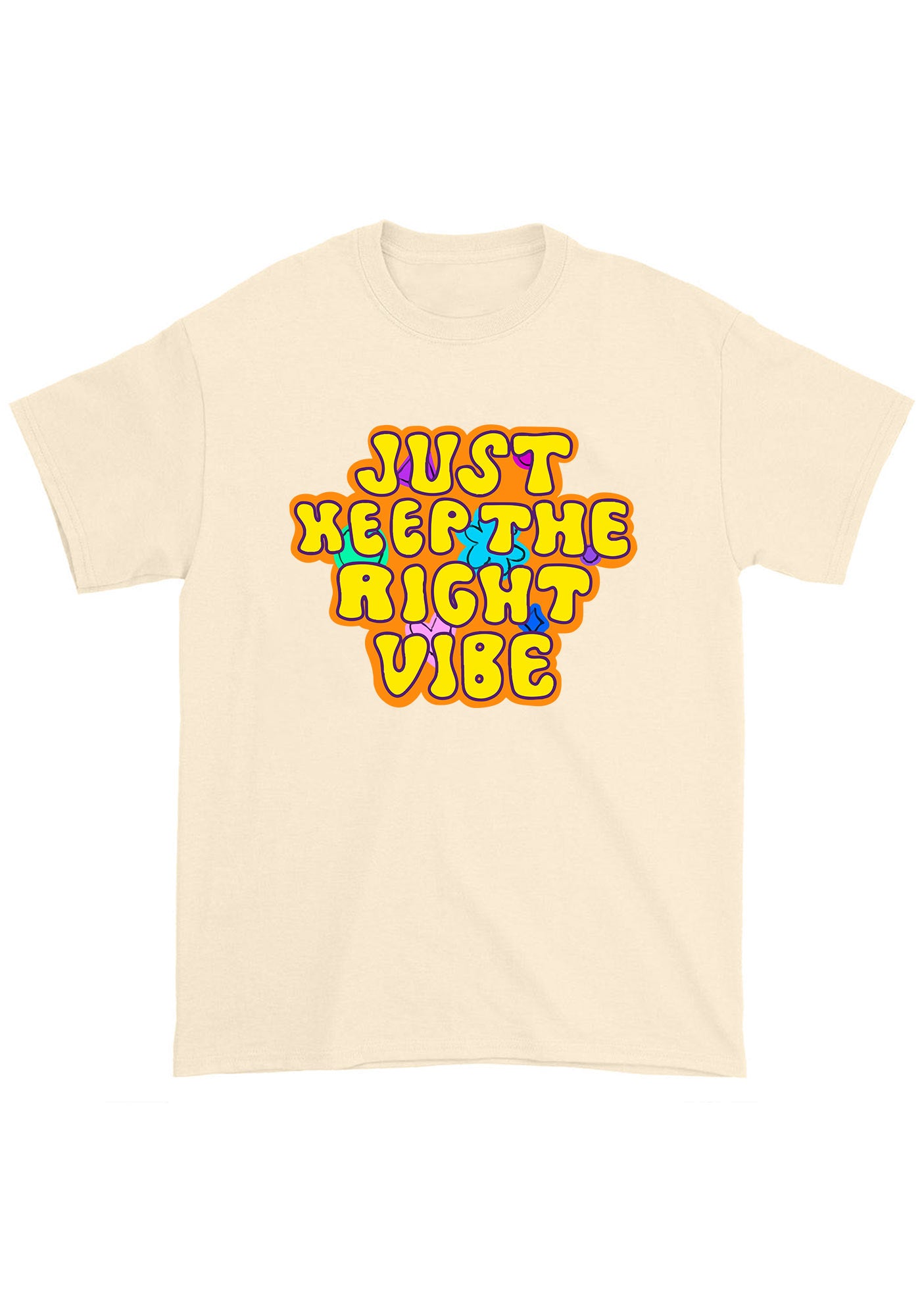 Just Heep The Right Vibe Bangtan Kpop Chunky Shirt