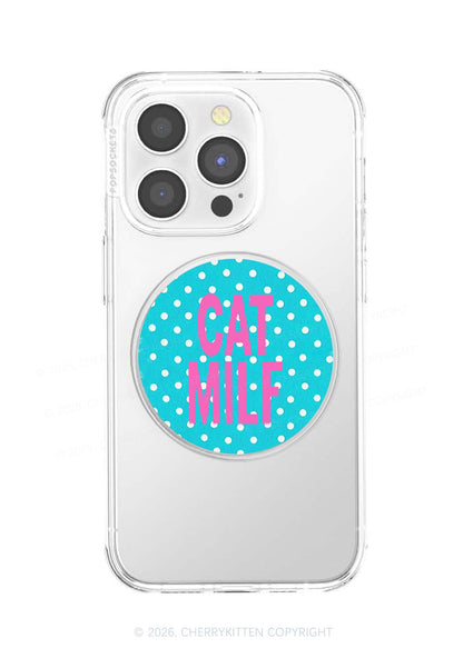 Cat Mxxf Dots Y2K Magnetic Phone Grip Holder Cherrykitten