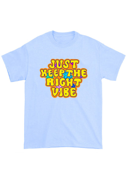 Just Heep The Right Vibe Bangtan Kpop Chunky Shirt