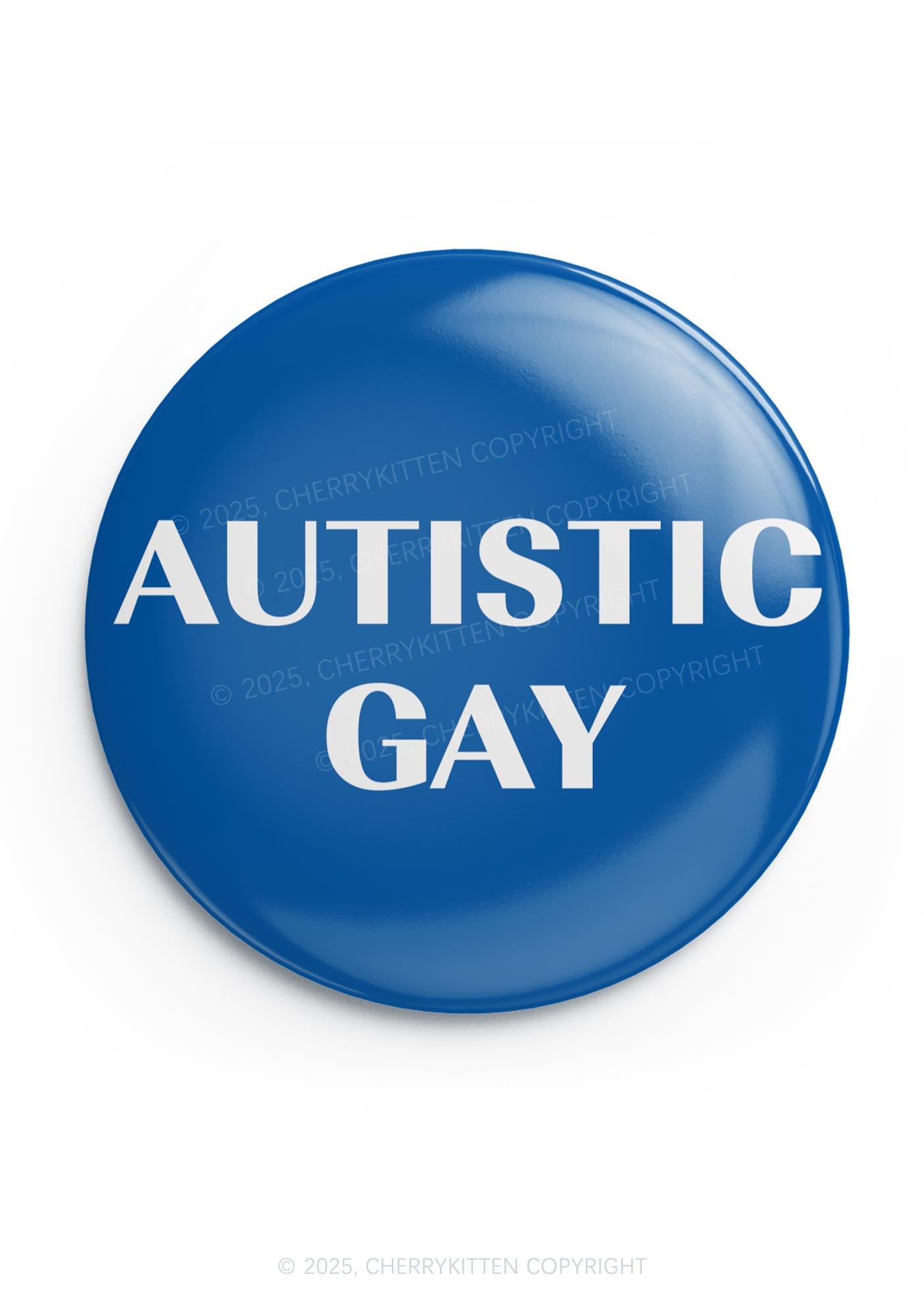 Autistic Gay Pride 1Pc Y2K Pin Badge Cherrykitten