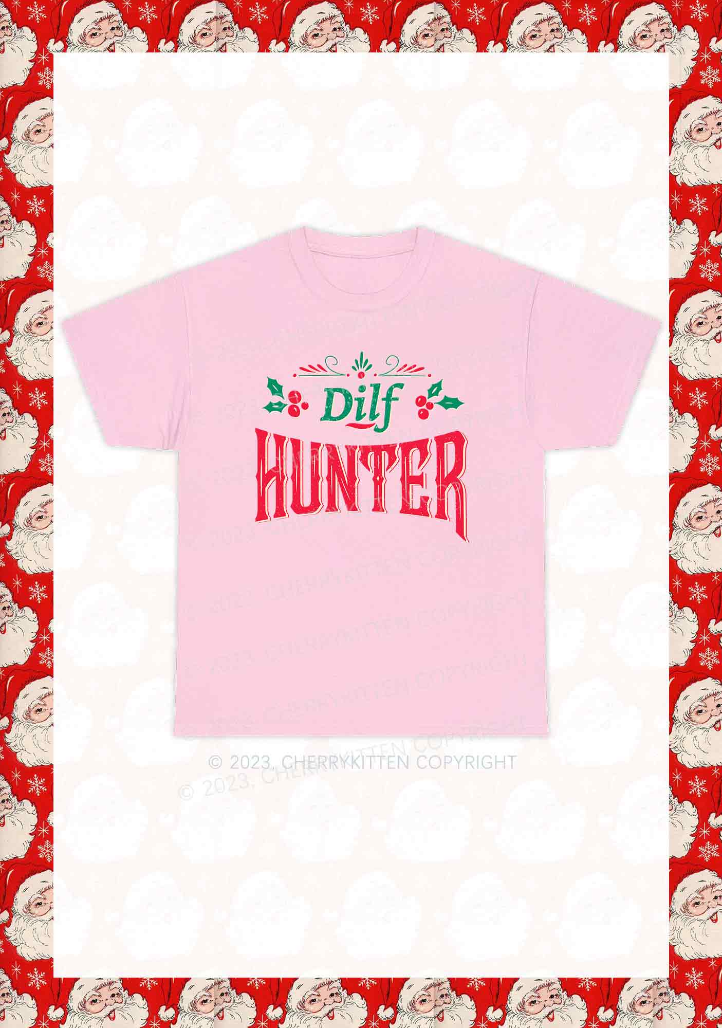 Green Hunter Christmas Y2K Chunky Shirt Cherrykitten