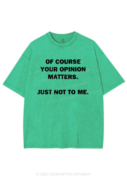 Just Not To Me Y2K Shirts Washed Tee Cherrykitten