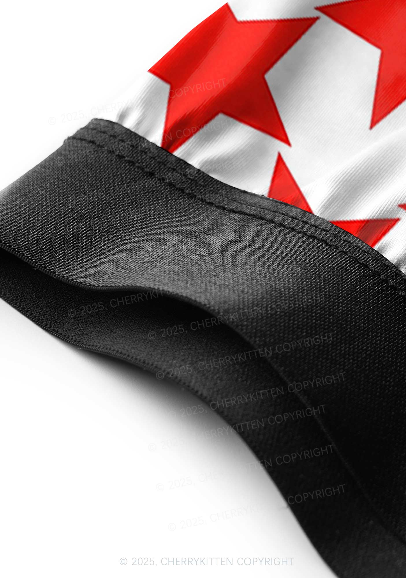 Hyper Red Stars Valentine's Day Y2K Print Couples Boxer Thong Set Cherrykitten