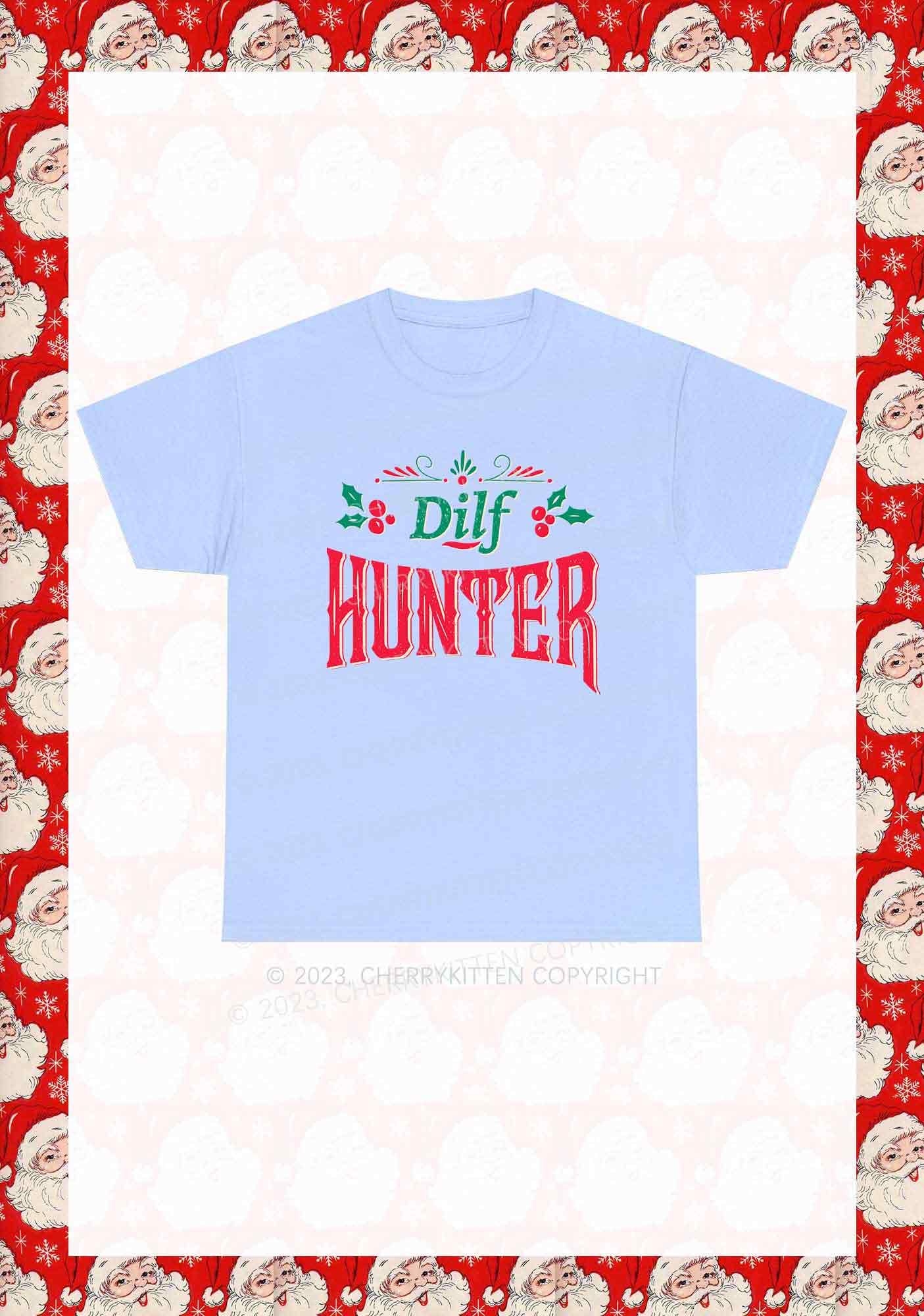 Green Hunter Christmas Y2K Chunky Shirt Cherrykitten