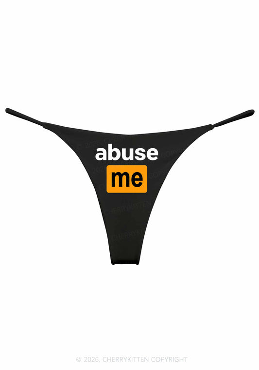 Abuse Me Y2K Bikini String Thong Cherrykitten