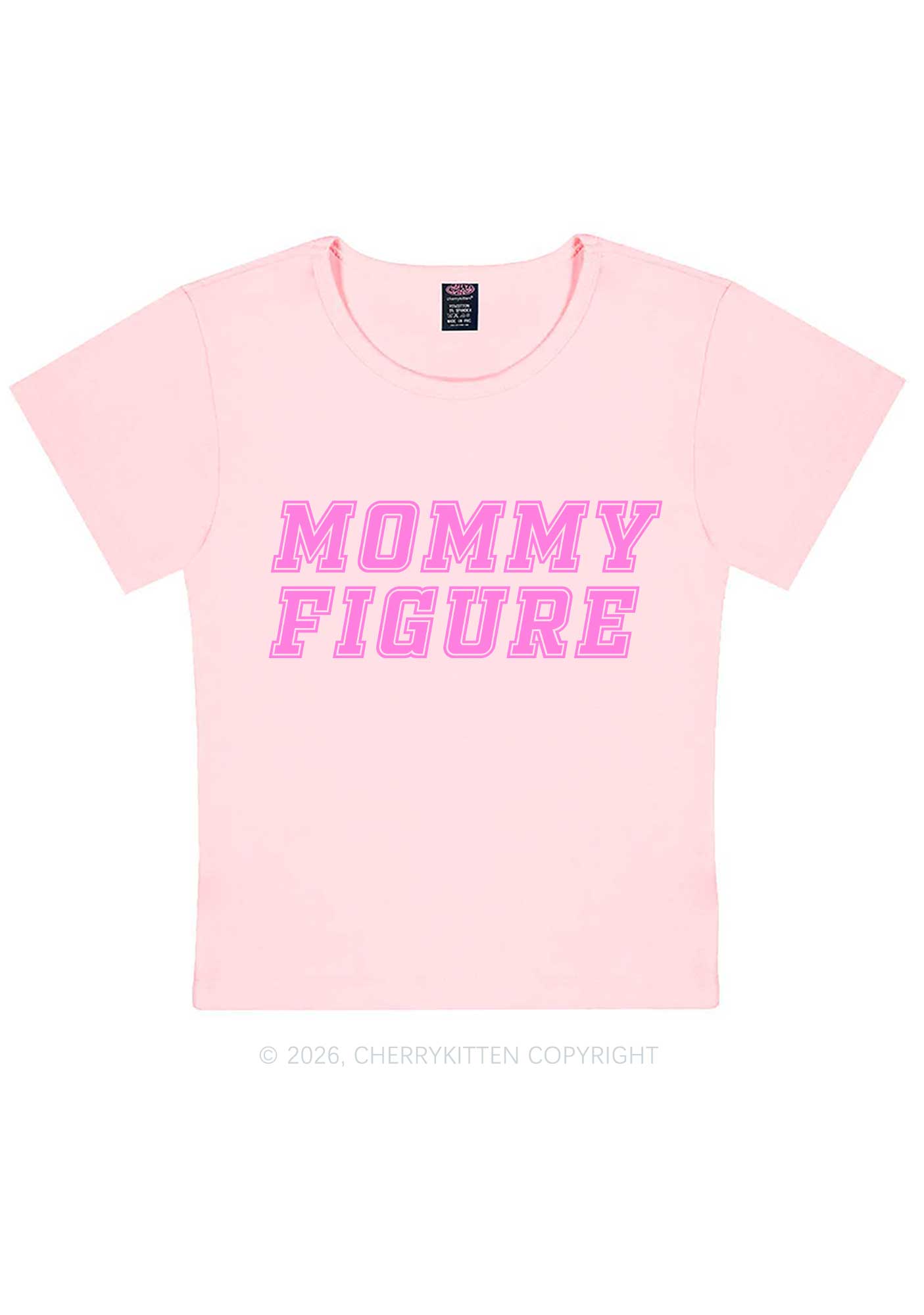 Mommy Figure Y2K Baby Tee Cherrykitten