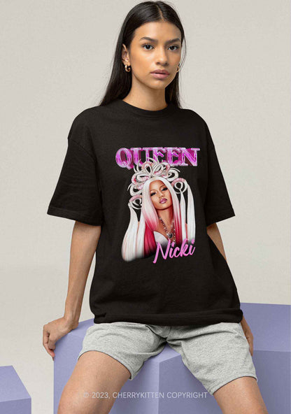 The Rap Queen Y2K Chunky Shirt Cherrykitten