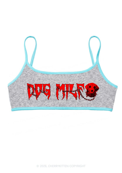Halloween Bloody Chain Dog Mxxf Y2K Super Crop Cami Cherrykitten
