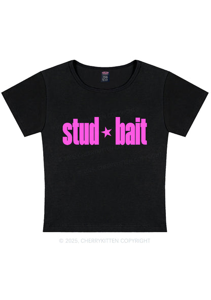 Stud Bait Pride Y2K Baby Tee Cherrykitten