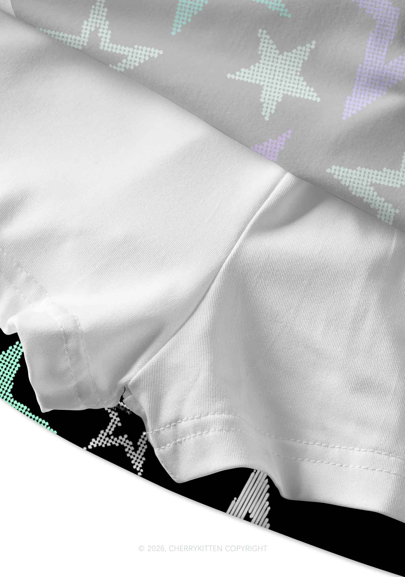Gay Star Pride Y2K Print Mini Skirt Cherrykitten