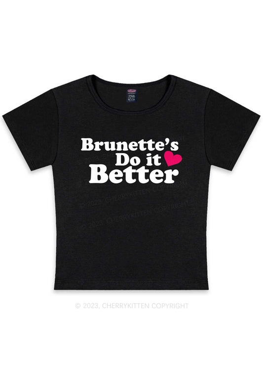 Do It Better Y2K Baby Tee Cherrykitten