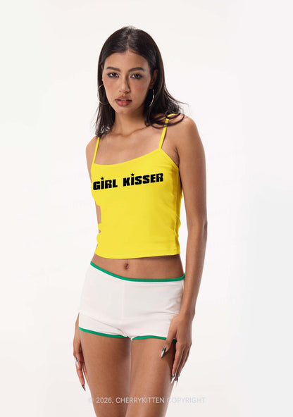 Girl Kisser Star Pride Y2K Spaghetti Strap Cami Cherrykitten