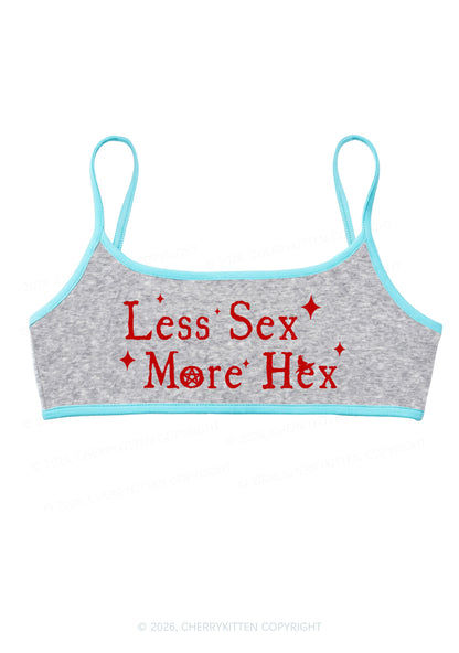Less Sx More Hex Y2K Super Crop Cami Cherrykitten