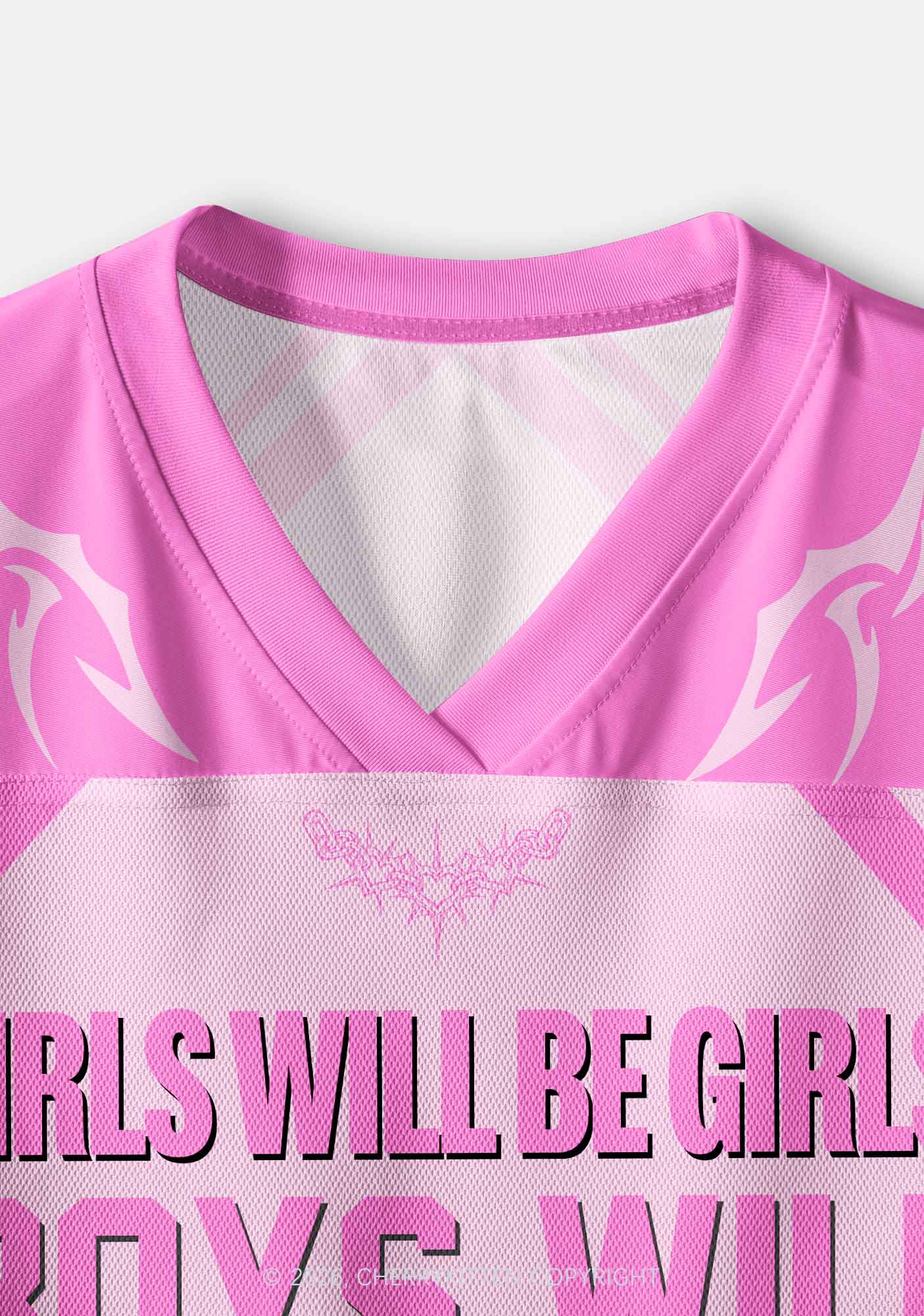 Boys Will Be Toys Y2K Crop Sport Jersey Shirts Cherrykitten