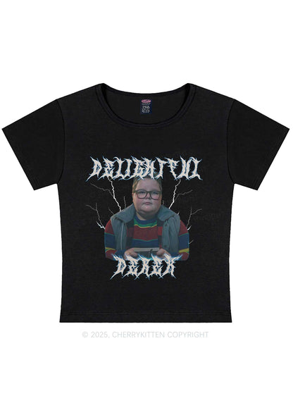Delightful Boy Y2K Baby Tee Cherrykitten
