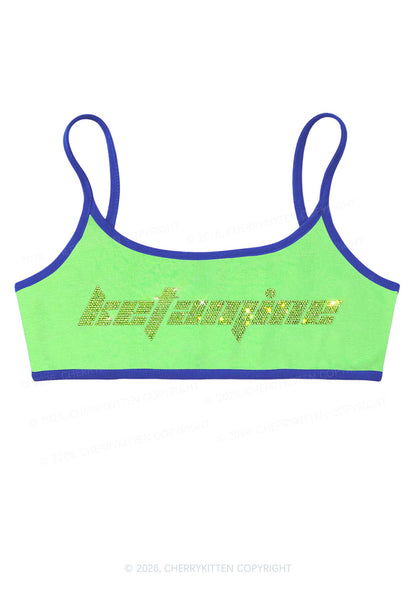 Rhinestone Ketamxxe Y2K Super Crop Cami Cherrykitten