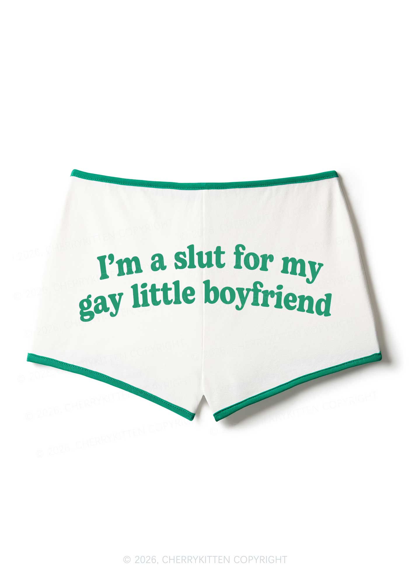 Slxt For My Gay BF Valentine's Day Y2K Booty Shorts Cherrykitten