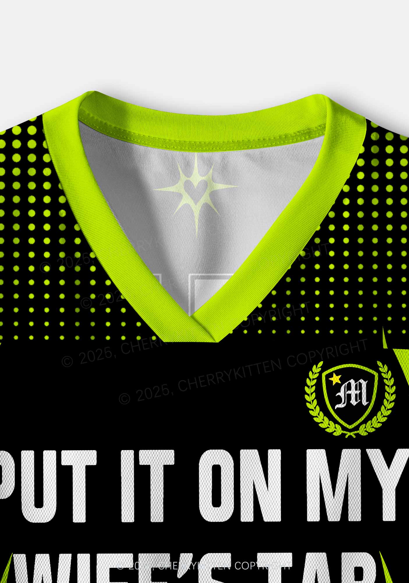 Put It On My Wifes Tab Pride Y2K Crop Sport Jersey Shirts Cherrykitten
