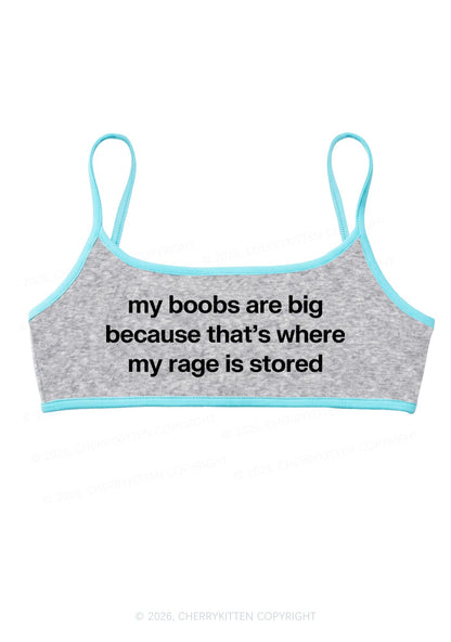 My Bxxbs Stored Rage Y2K Super Crop Cami Cherrykitten